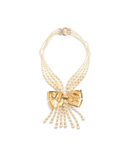 Urværk™ Valentino Garavani - Faux Pearl Trop Chou Layered Necklace