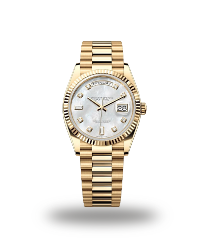 Urværk™ Rolex Day-Date 36 - 18K, Presidential, Mother Of Pearl Dial, Reference 1283238