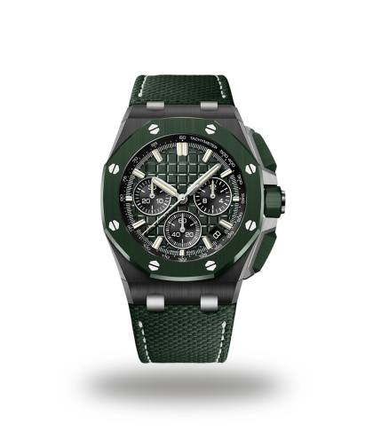 Urværk™ Audemars Piguet 44mm - Royal Oak Offshore, Green Beast
