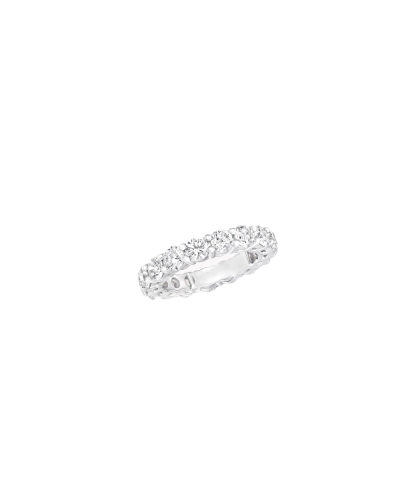 Urværk™ Shared Claw Round Diamond Wedding Band