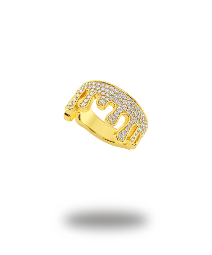 Urværk™ Drip Ring - 14K Gold, VS
